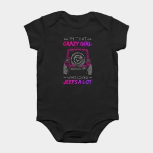 Jeep Girls Baby Bodysuit